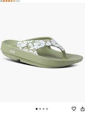 OOFOS OOriginal Limited Women's Sports Sandals Women’s 5 Sage Tropics